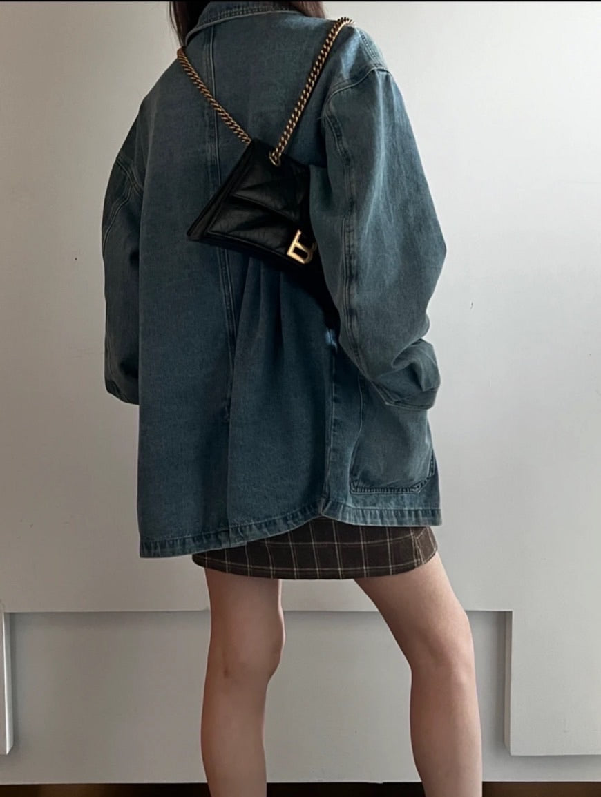 *Balenciaga巴黎世家 Crush小號鏈包-黑金/C1724 ㊙️折扣🉐69980💰