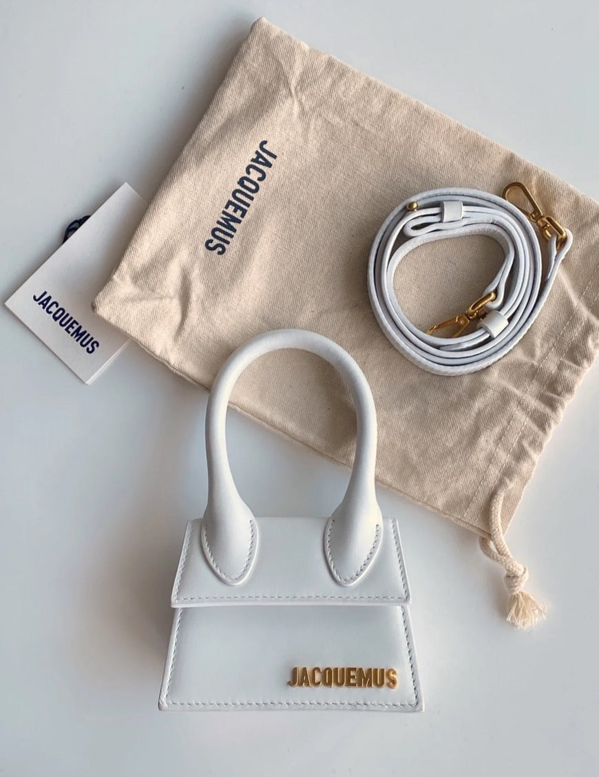 Jacquemus Chiquito Mini 手提包 白色/520/CF300+㊙️折扣🉐15800💰🏷️