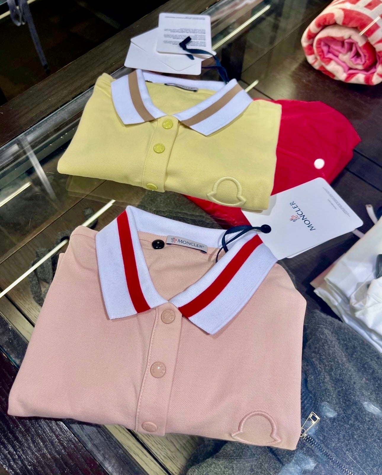 *@Moncler Polo 馬卡龍POLO上衣/245P164 🔔限時折🉐8880