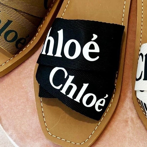Chloe Woody 平底拖鞋 * £360 c275