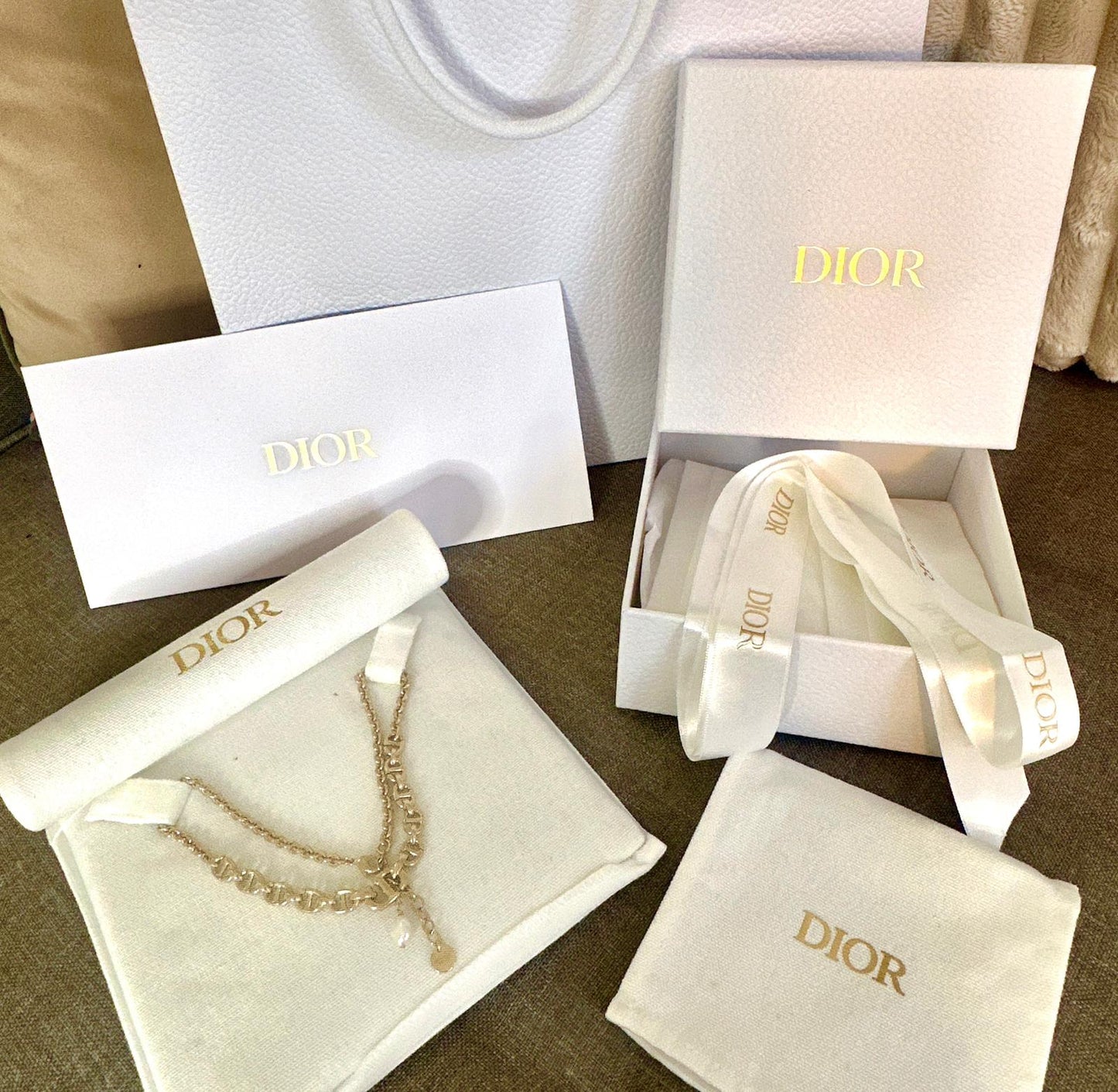 *現貨*@Dior▪️Necklace 珍珠綴飾項鍊 P13000 /T18000