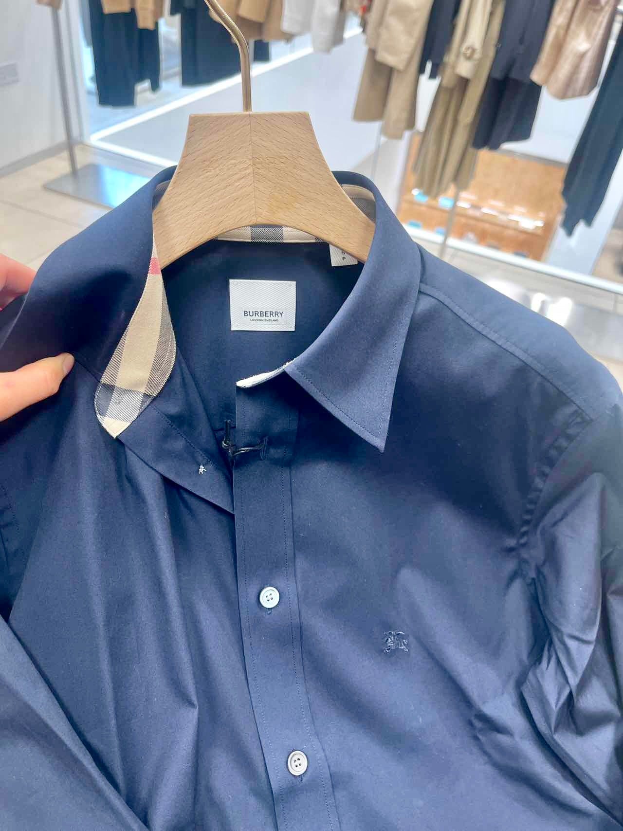 @Burberry Cambridge 男生款內格領襯衫上衣/380P175 🔥折上七折🉐7010