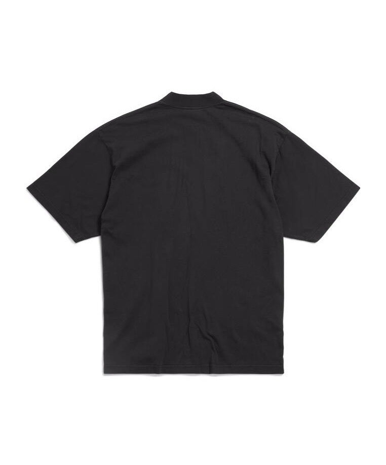 Balenciaga 巴黎世家✨ 掉漆水洗短袖上衣 黑色💰