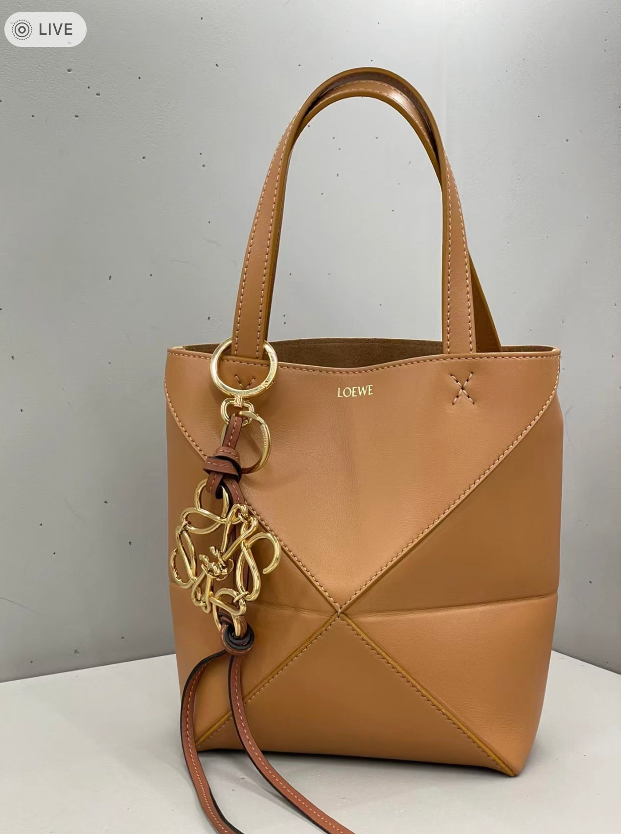 Loewe▪️Puzzle Fold Tote Mini 單色拼圖折疊包/1250