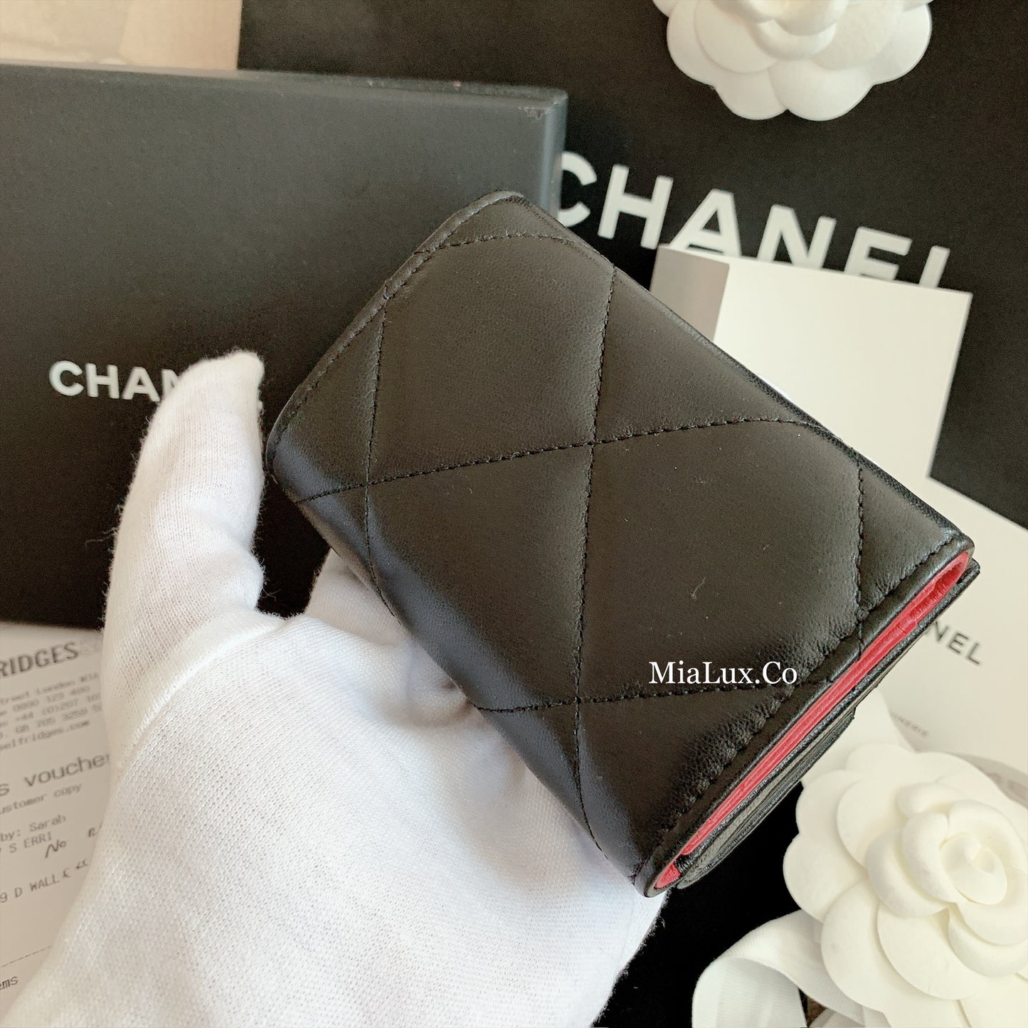 CHANEL▪️19 翻蓋雙層短夾 -