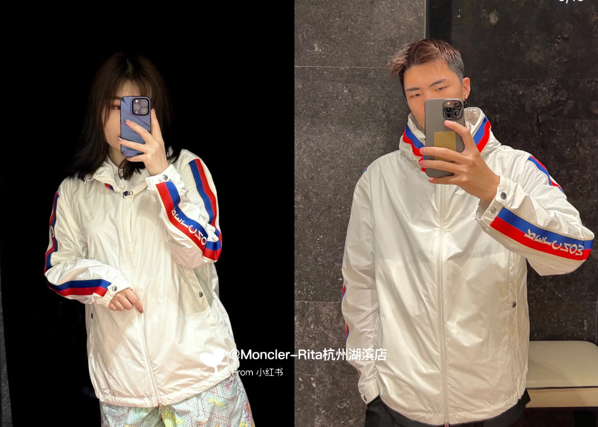 *@Moncler Jacket 紅藍標運動外套/750P503 🔔限時折🉐23640