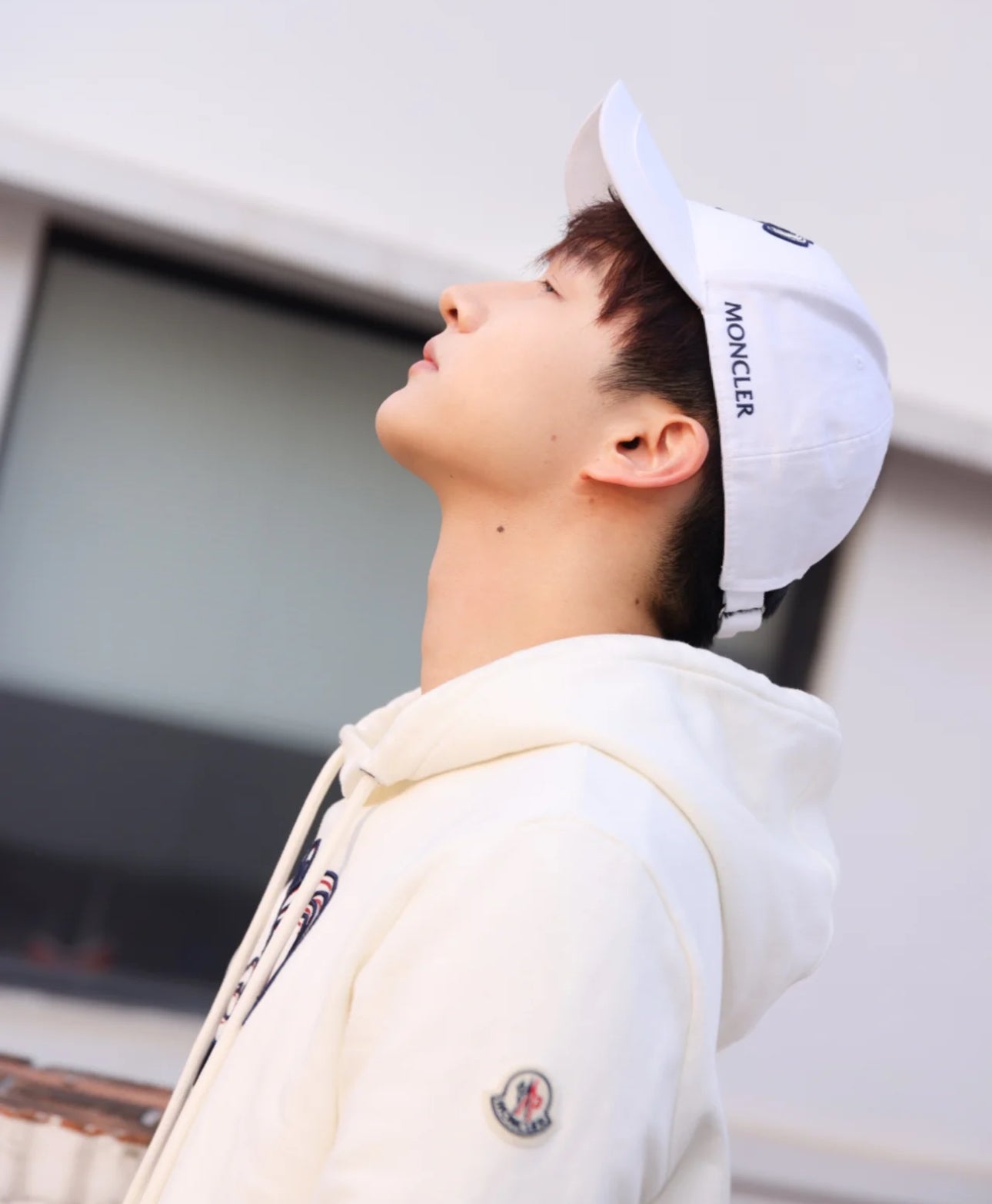 @Moncler Hat 帥爆棒球帽白色 P167 🔔限時折扣 🉐8990