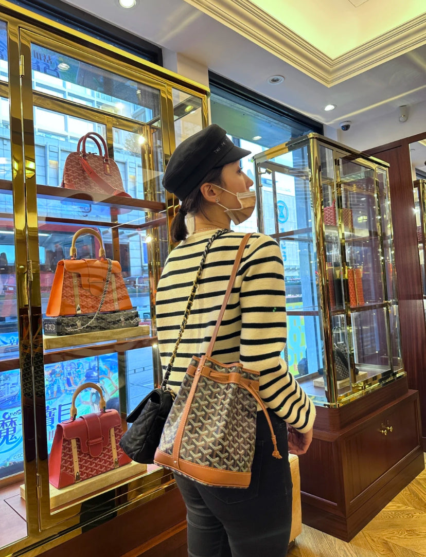 Goyard▪️Petit Flot Bucket 小水桶包/1705E1900 🍀🉐77000🇪🇺