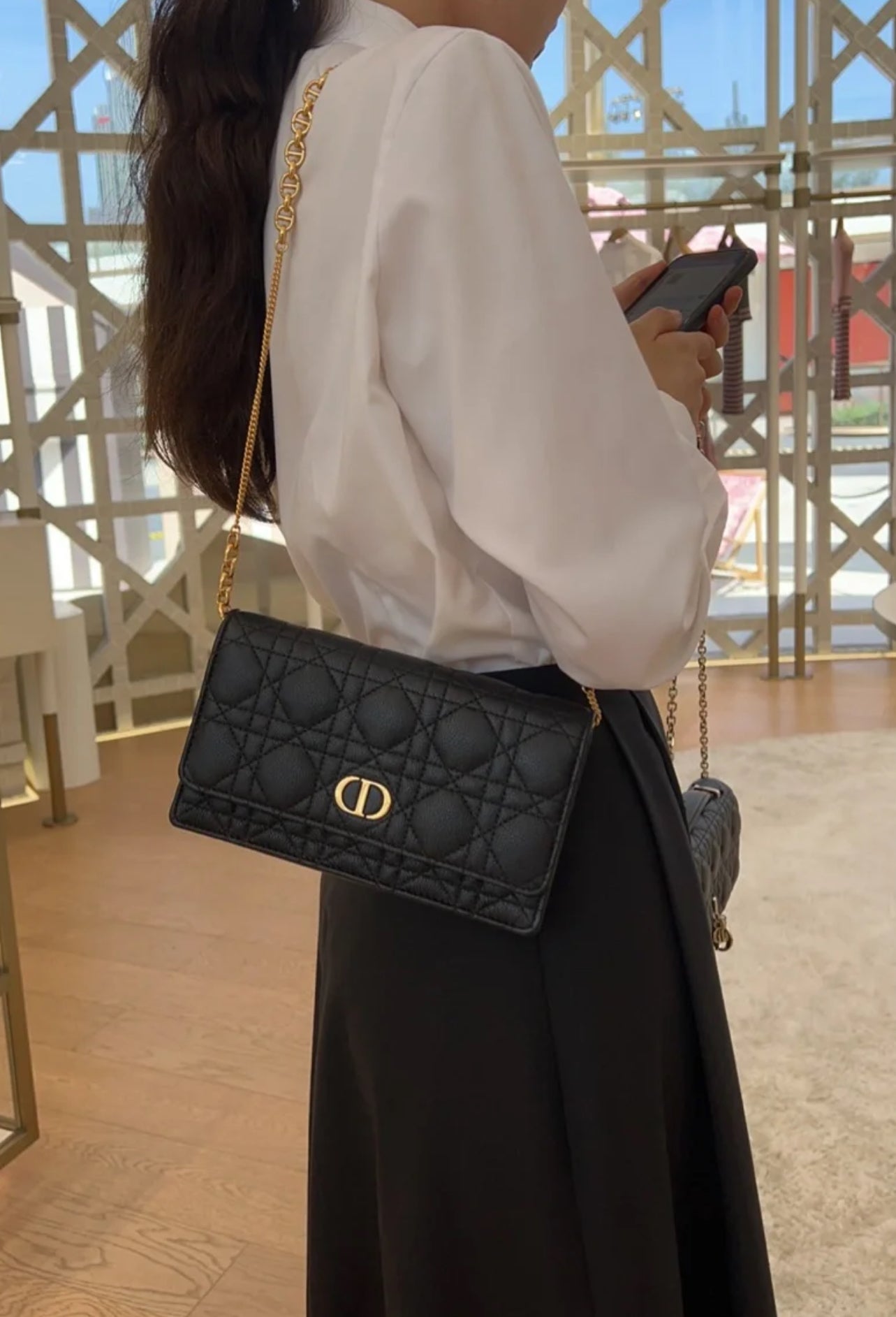 Dior Caro Pouch 鏈包/E2000🉐67980🏷️