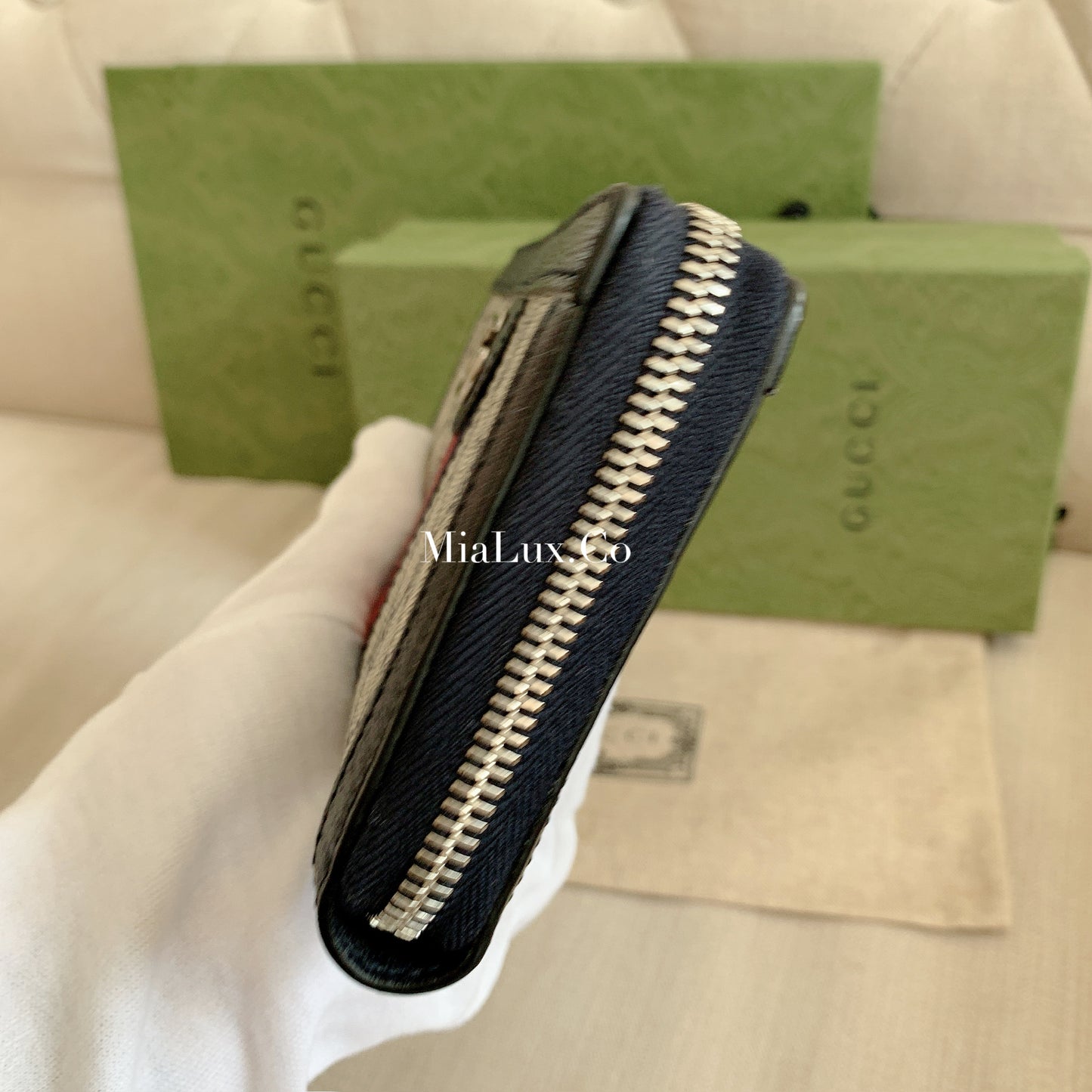 Gucci▪️Ophidia GG Zip 老花拉鍊長夾/540E595 🉐22420🇪🇺