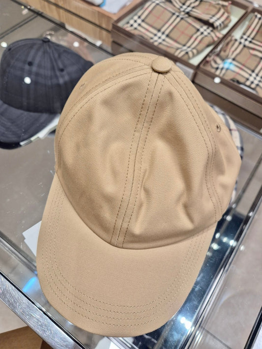 @Burberry Check Cap 素面內格紋棒球帽/P99 🔥折上五折🉐3030