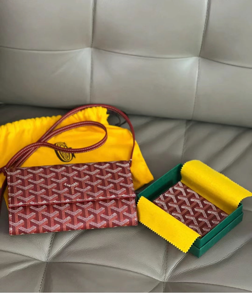 Goyard Varenne Continental Wallet 長夾WOB信封包/E1350 🍀🉐55000🇪🇺
