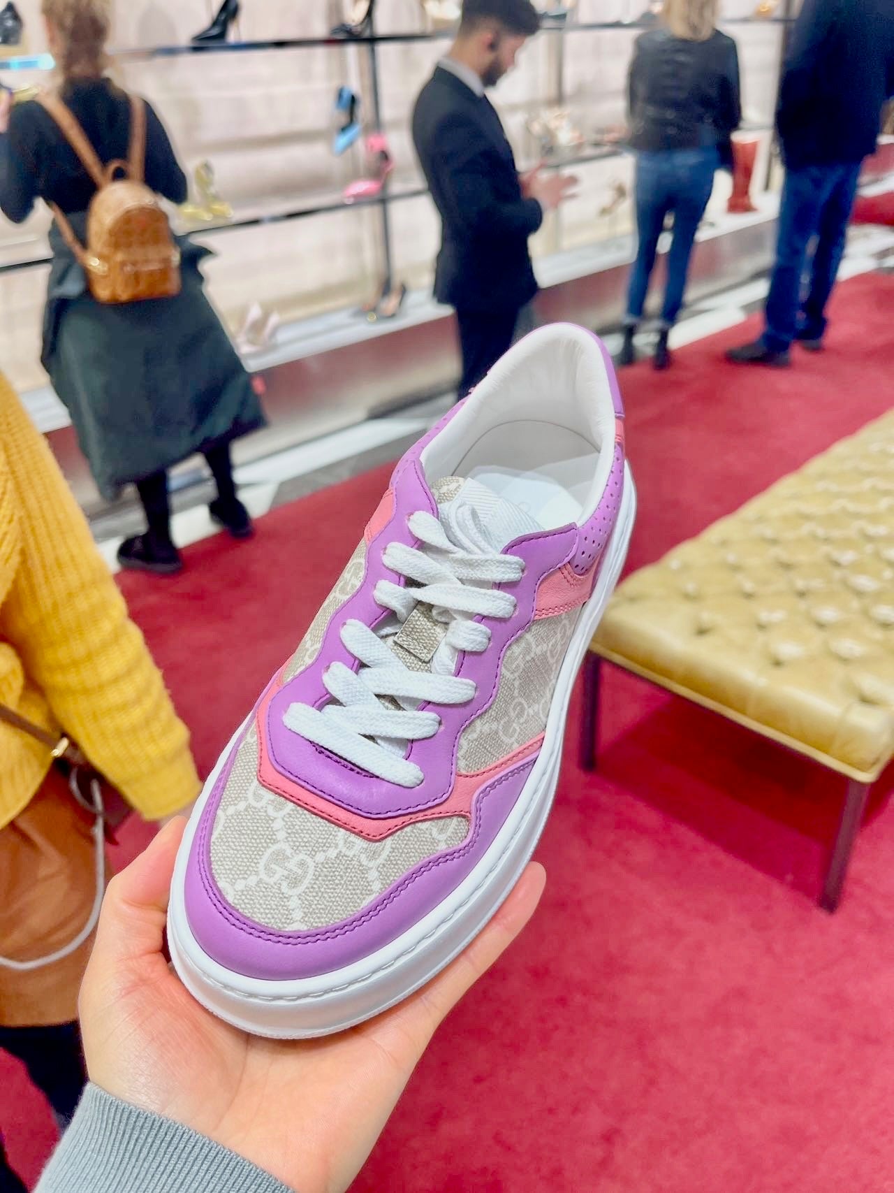 @Gucci Chunky B 女款餅乾鞋/645P325 🔔限時折🉐15430
