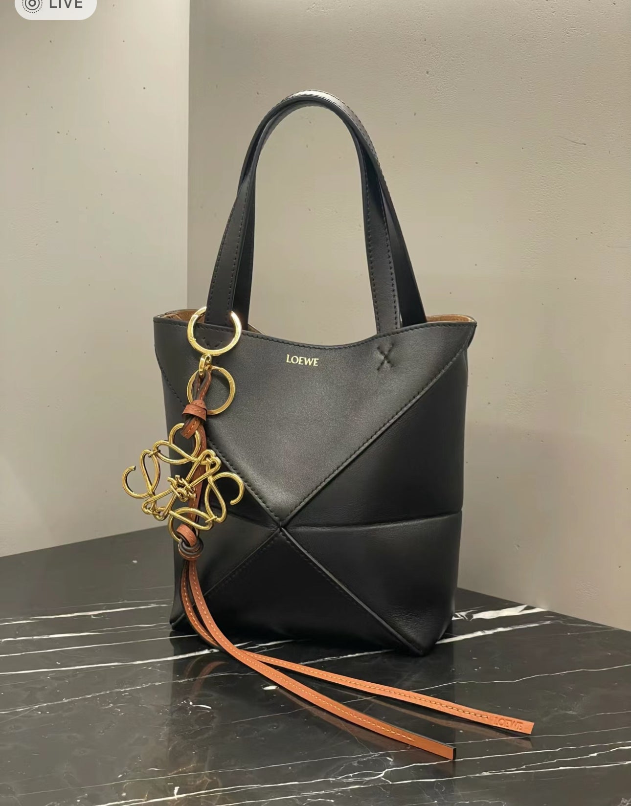 Loewe▪️Puzzle Fold Tote Mini 單色拼圖折疊包/1250
