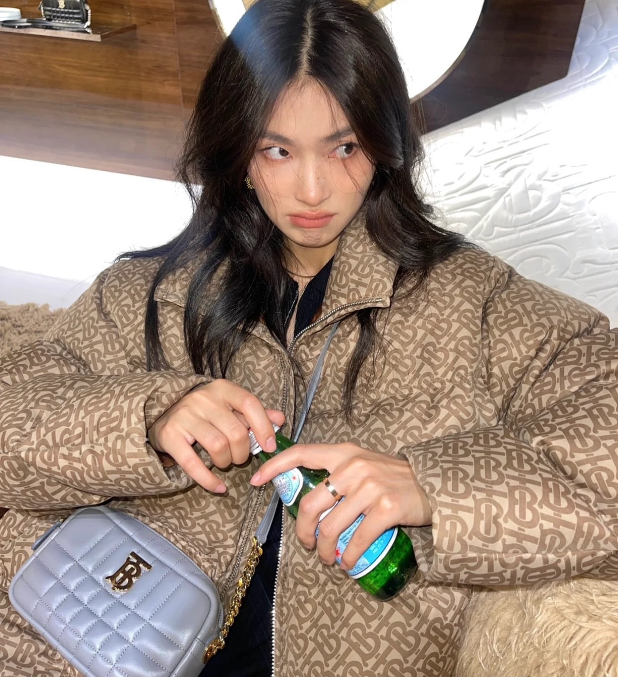 ❌@Burberry Lola TB Mini 相機包-藍/P389 🔥折上七折🉐13250