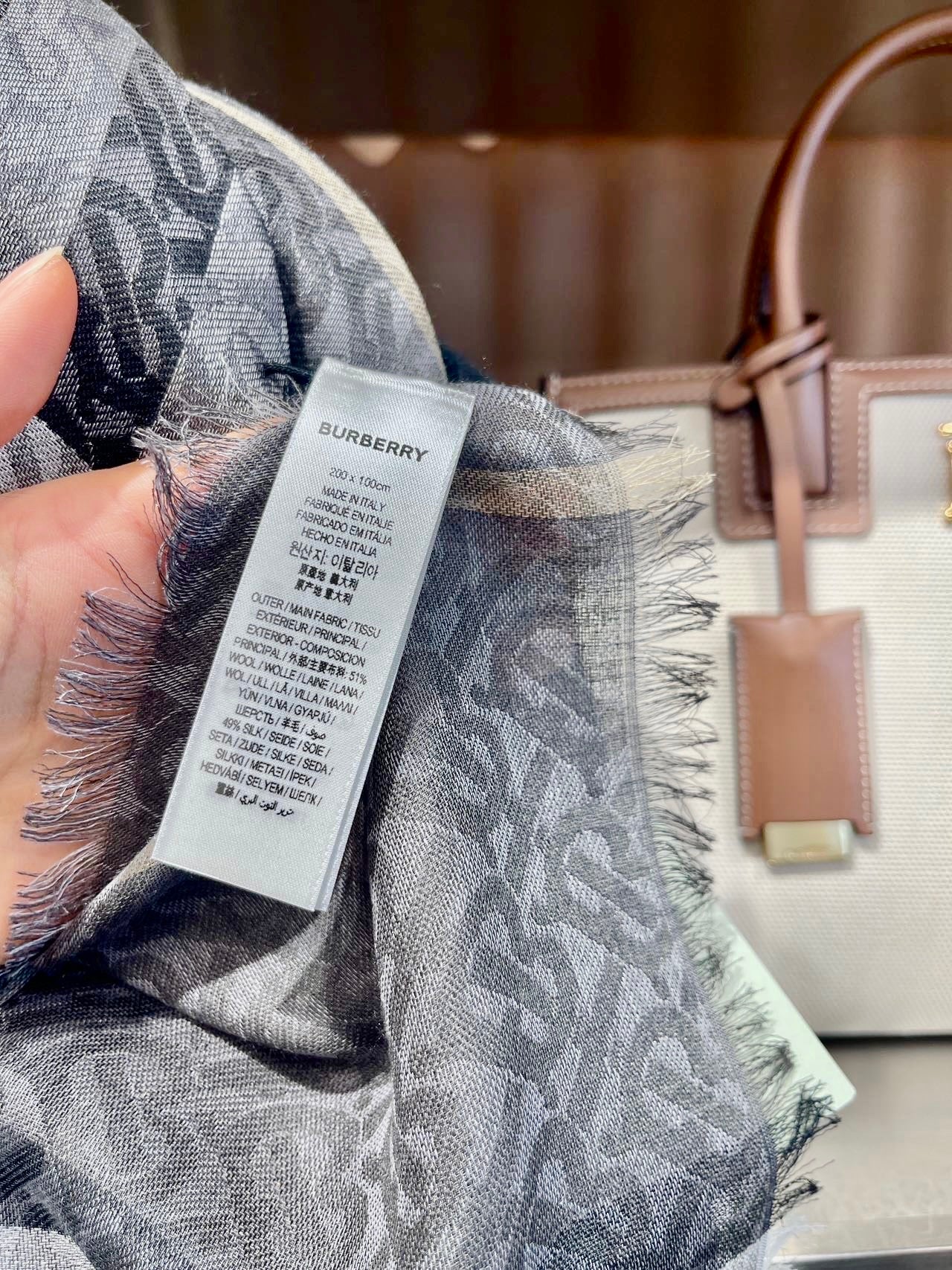 @Burberry TB薄圍巾/390P270 🔥折上七折🉐9980