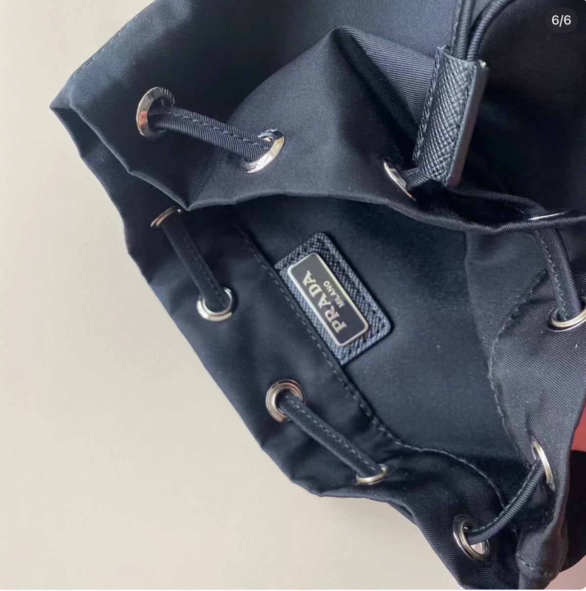 @Prada►Nero 尼龍小水桶/P320