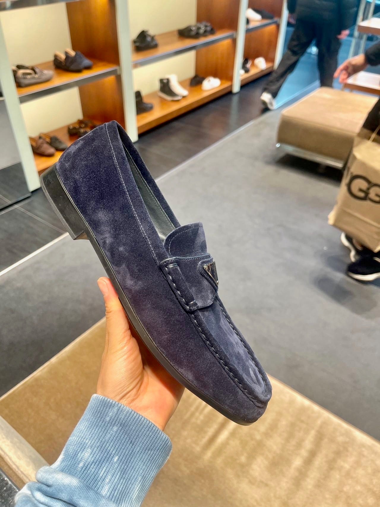 @Prada Shoes 男生款帆船鞋/750P380 🔔限時折🉐18100