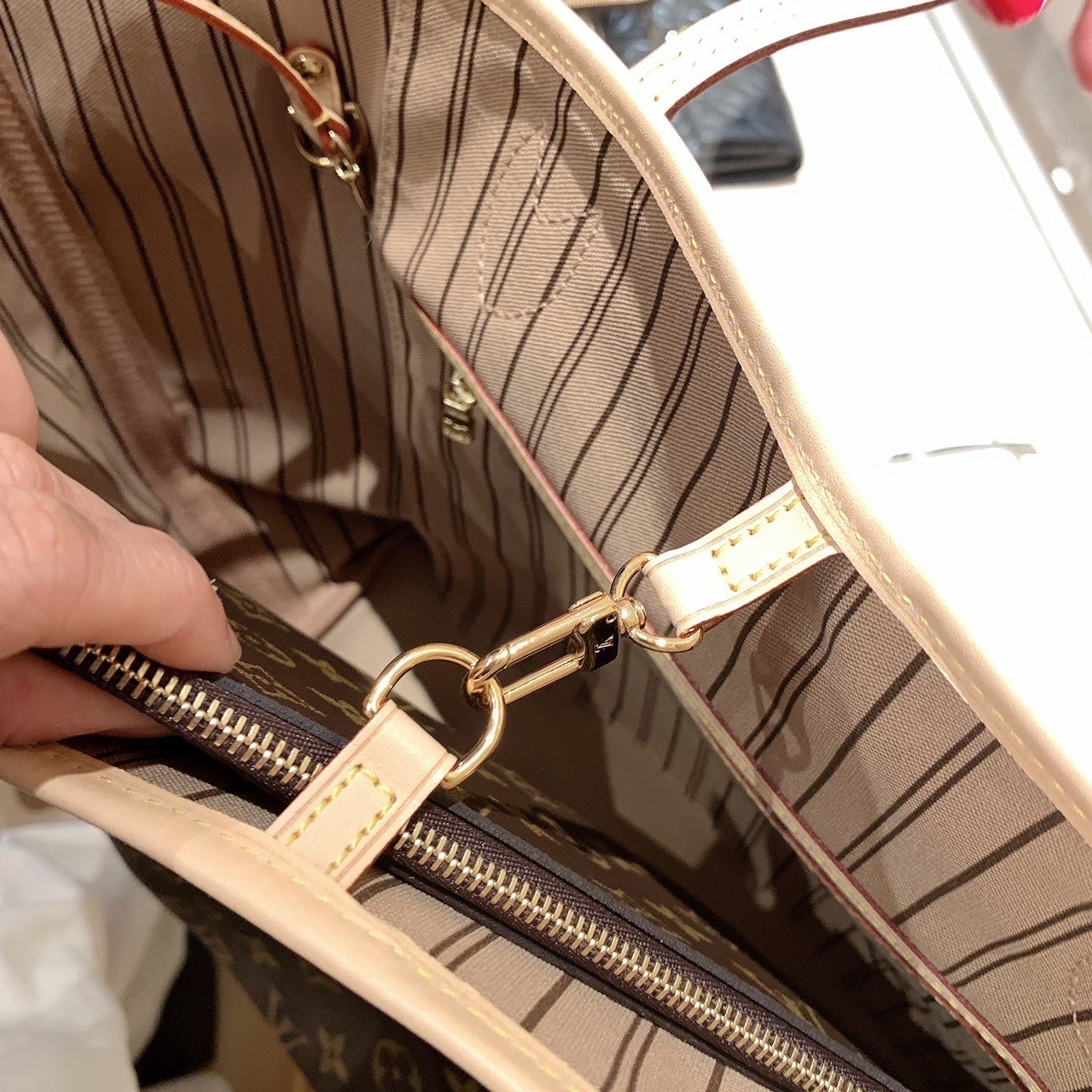 LV Neverfull MM 大款托特包/1410✨🉐60220