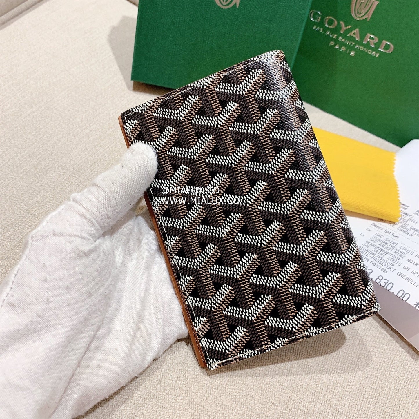 Goyard Grenelle Passport Holder 經典護照套/E585 🍀🉐24400🇪🇺
