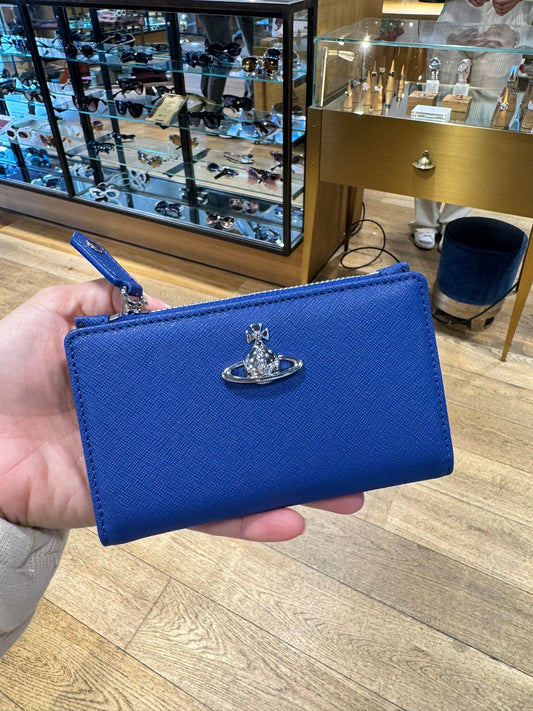 @VW Card Hold 寶藍色短夾/165P107 🔔限時折🉐5620