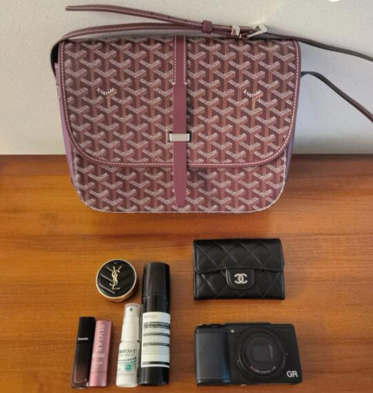 Goyard Belvedere MM 馬鞍郵差包/2195E2560 🍀🉐103400🇪🇺
