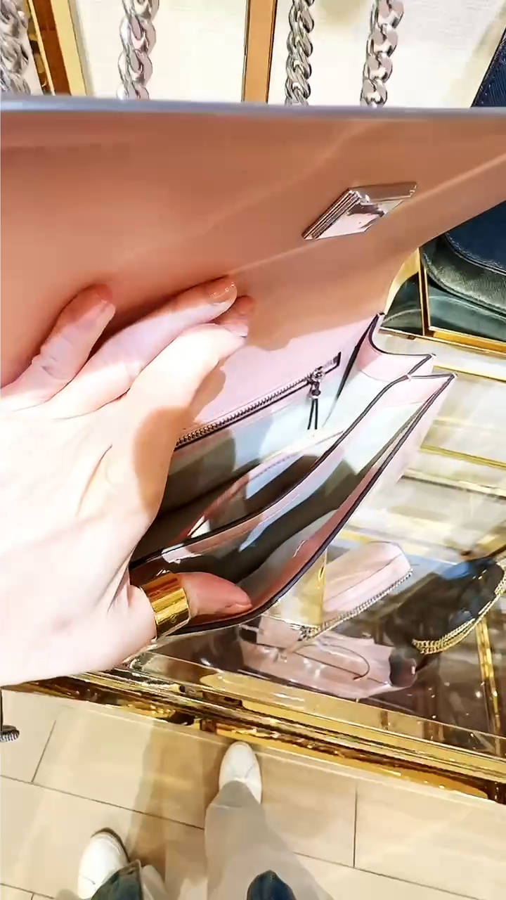 @ToryBurch▪️Emerson E/W Flap 亮皮掀蓋鏈包/P369