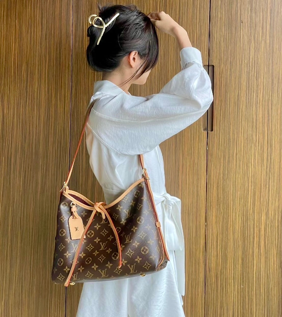 LV CarryAll PM 爆款小款肩背包/2110✨🉐87510