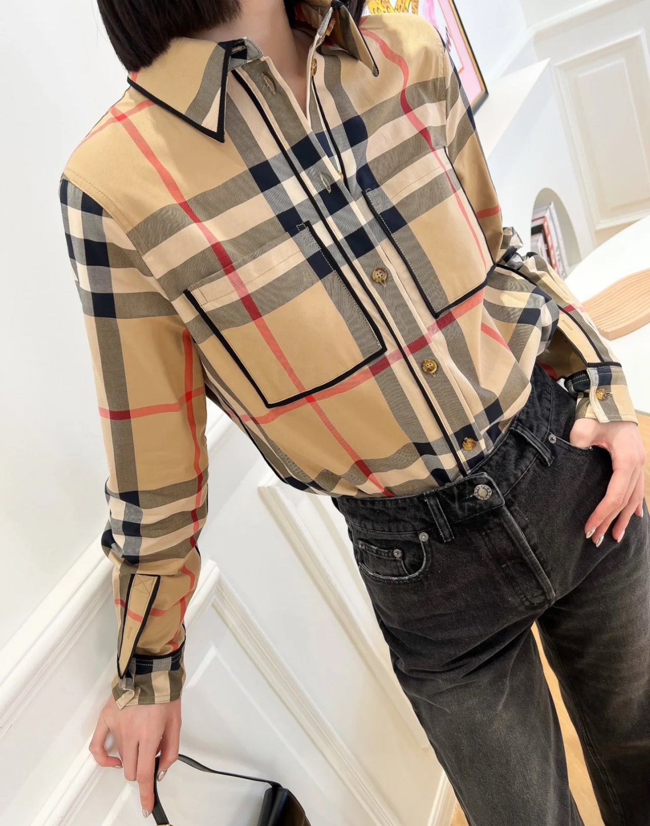 @Burberry 女款上衣/550P269 🔥下殺🉐13110