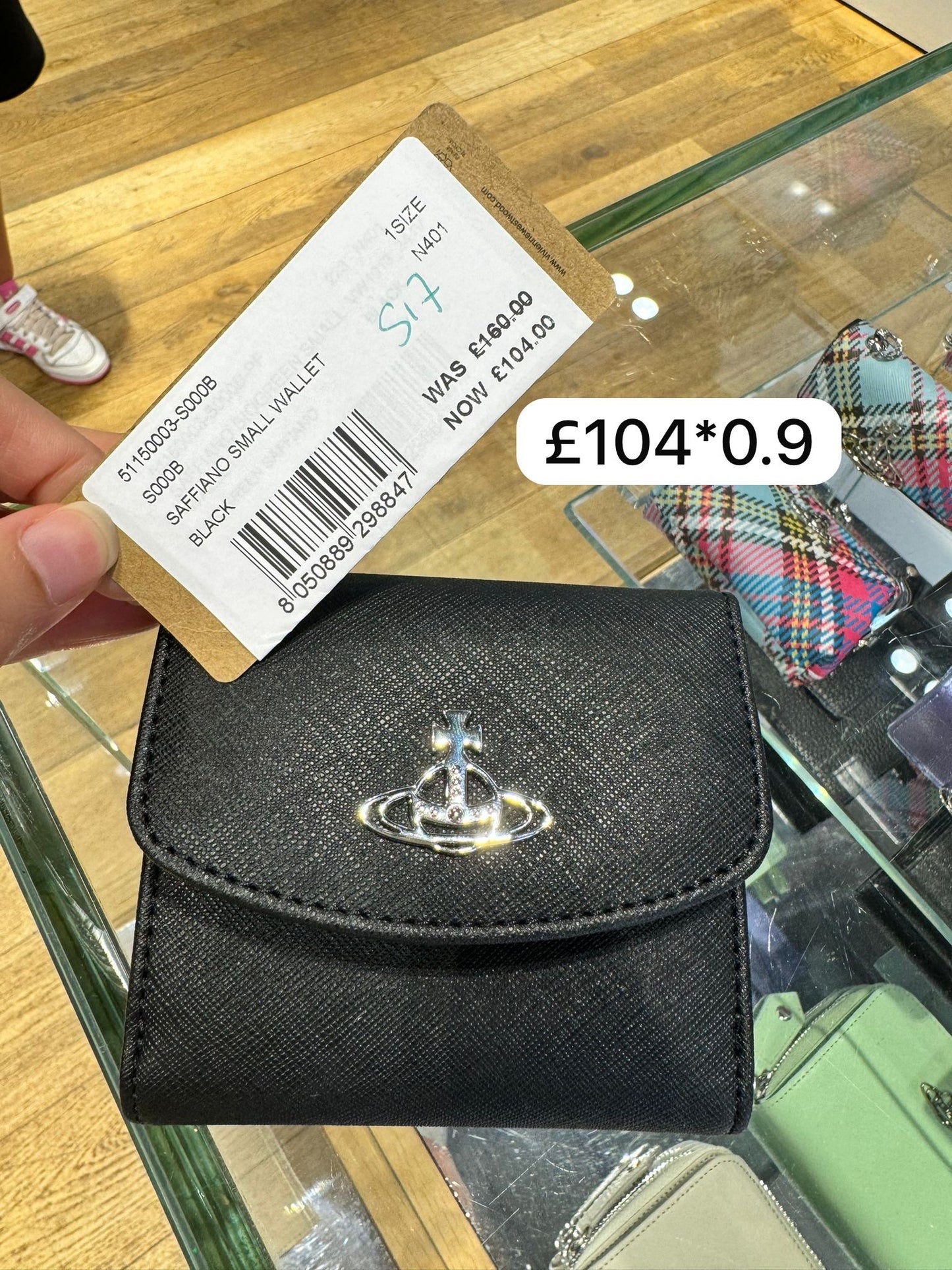 @VW Saffiano 防刮皮零錢包/160P104 🔔限時折🉐5480