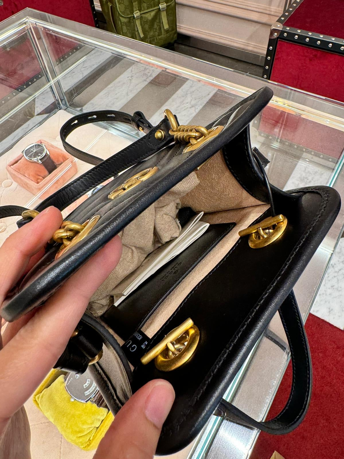 @Gucci GG 馬夢新款托特包/1410P705 🔔限時折🉐32530