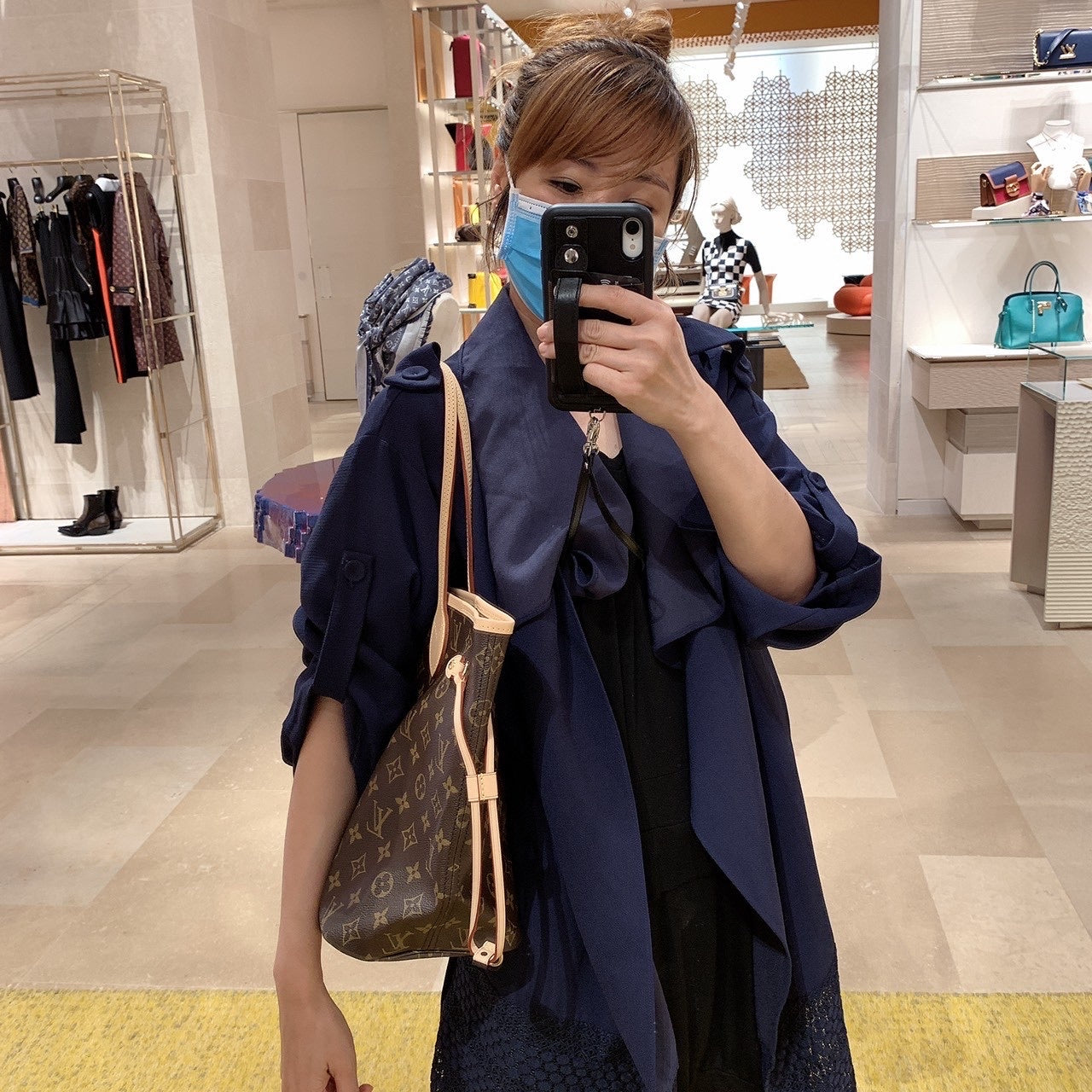 LV Neverfull MM 大款托特包/1410✨🉐60220