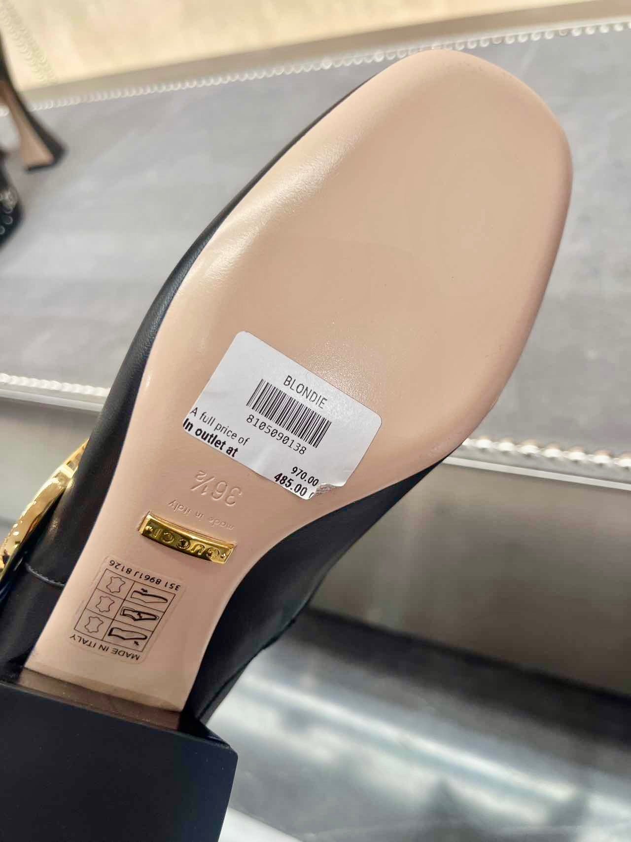 *@Gucci Blondie 側邊GG金釦女士短靴/970P485 🔔限時折🉐22630