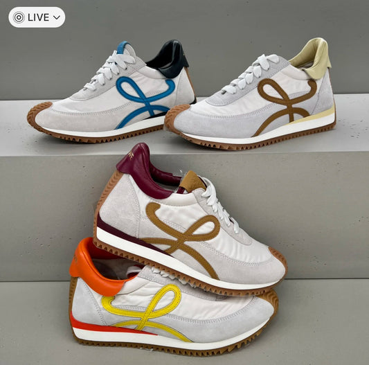 @Loewe 藍/黃 爆款阿甘鞋 P295 🔔限時折扣 🉐14280