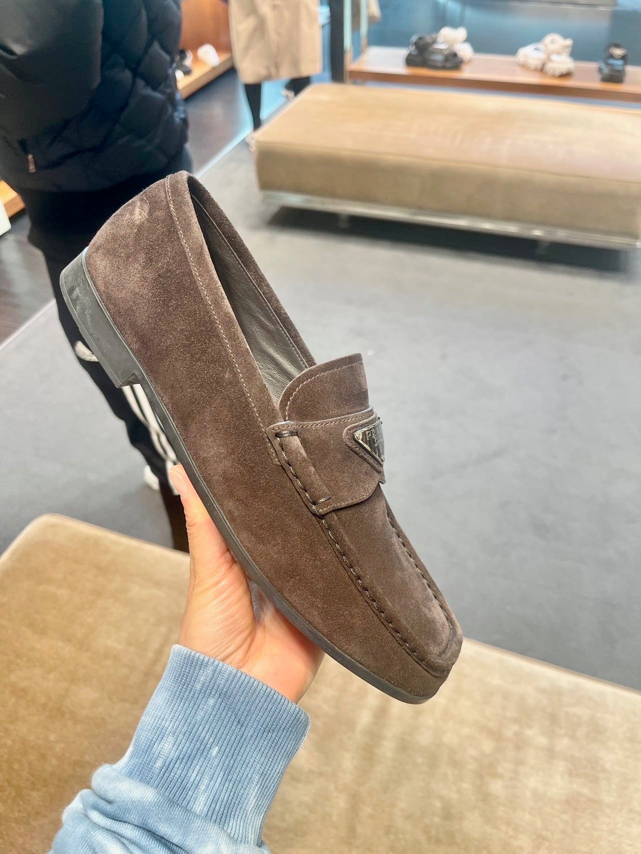 @Prada Shoes 男生款帆船鞋/750P380 🔔限時折🉐18100
