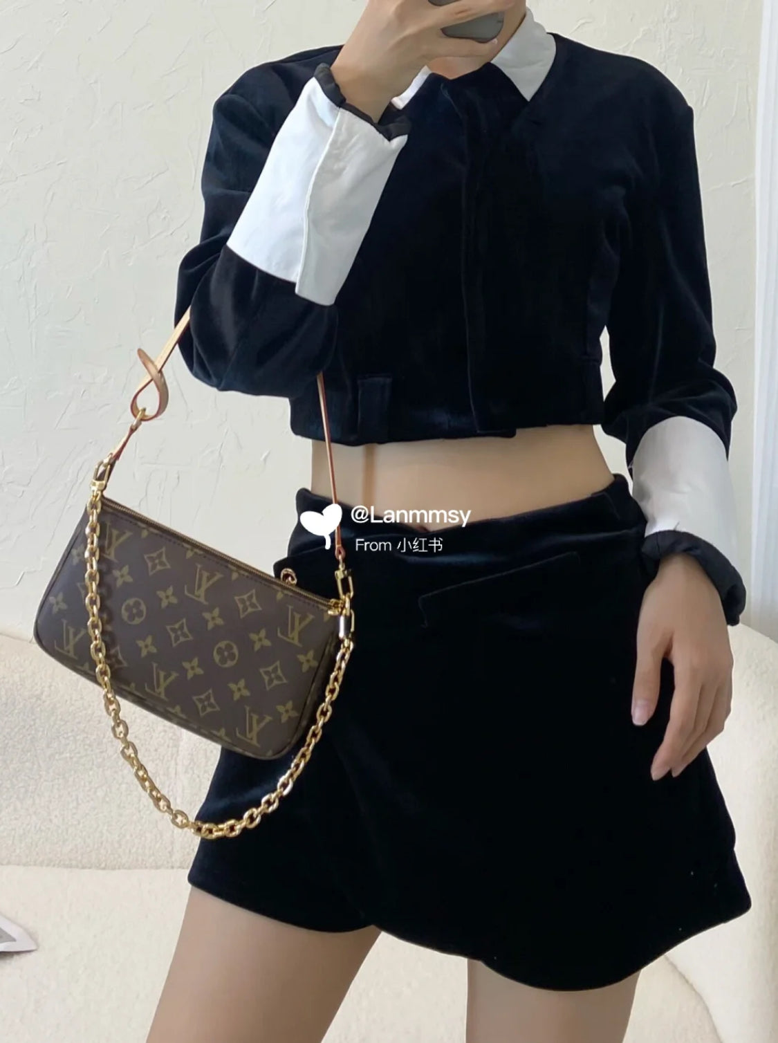 LV Pochette Accessoires 老花麻將包/1210✨🉐51820