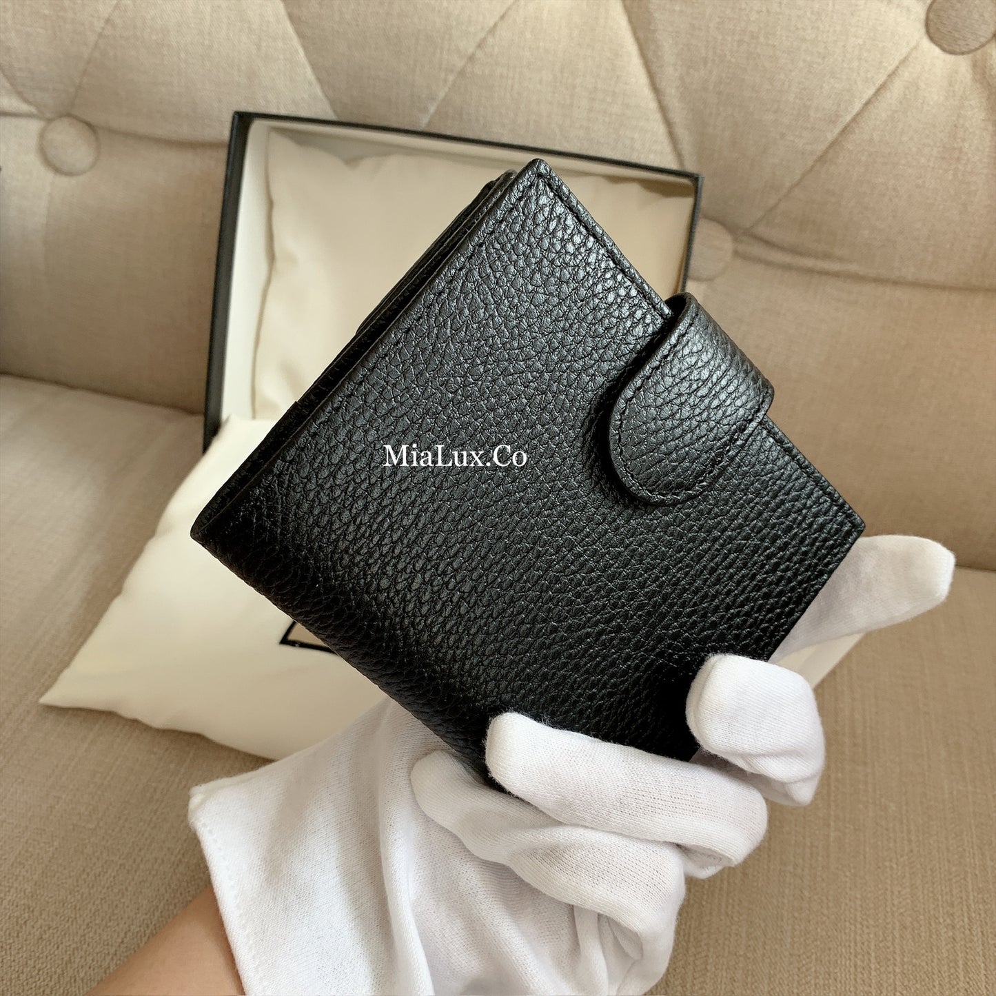 *@Gucci▪️Interlocking 雙G銀扣短夾/510P230 🔔限時折🉐11150