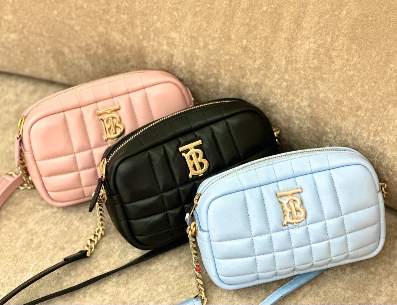 ❌@Burberry Lola TB Mini 相機包-藍/P389 🔥折上七折🉐13250