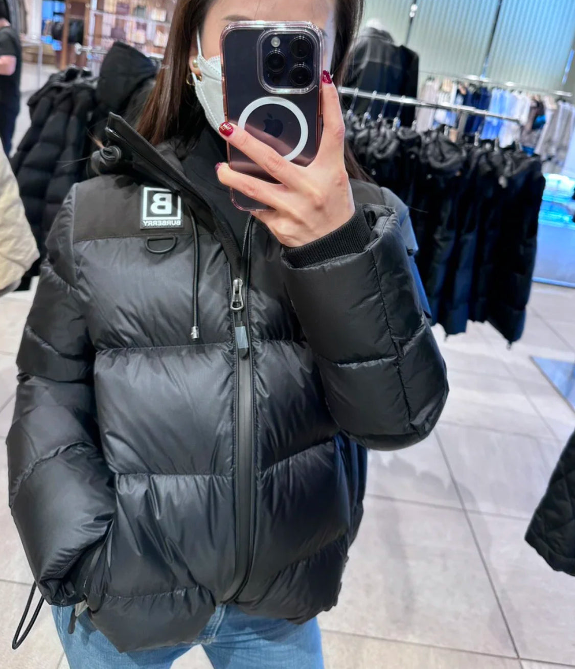 @Burberry 女款連帽羽絨外套/950P495 🔥折上六折🉐14370