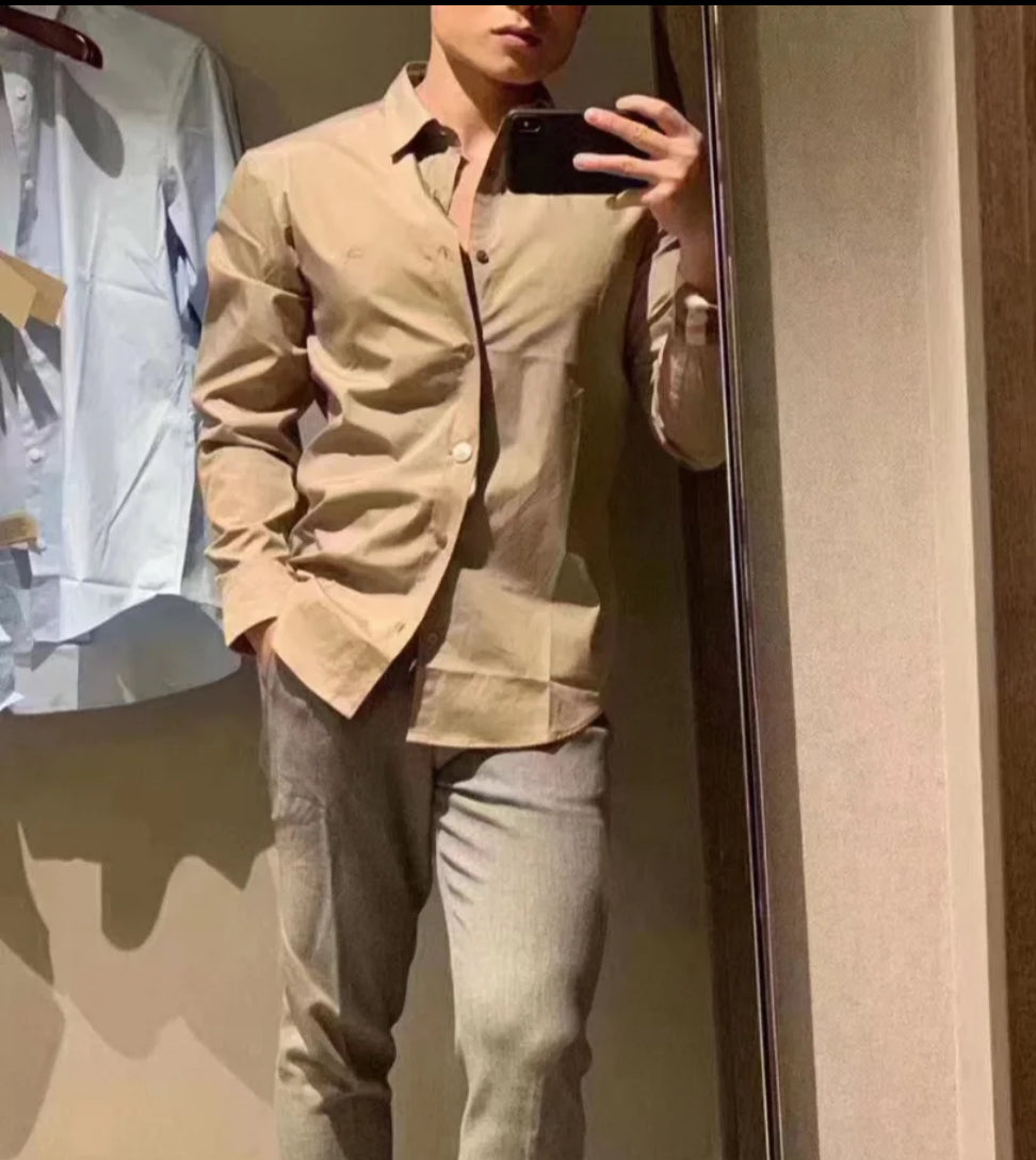 @Burberry Cambridge 男生款內格領襯衫上衣/380P175 🔥折上七折🉐7010