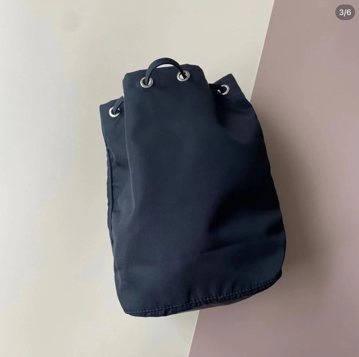 @Prada►Nero 尼龍小水桶/P320
