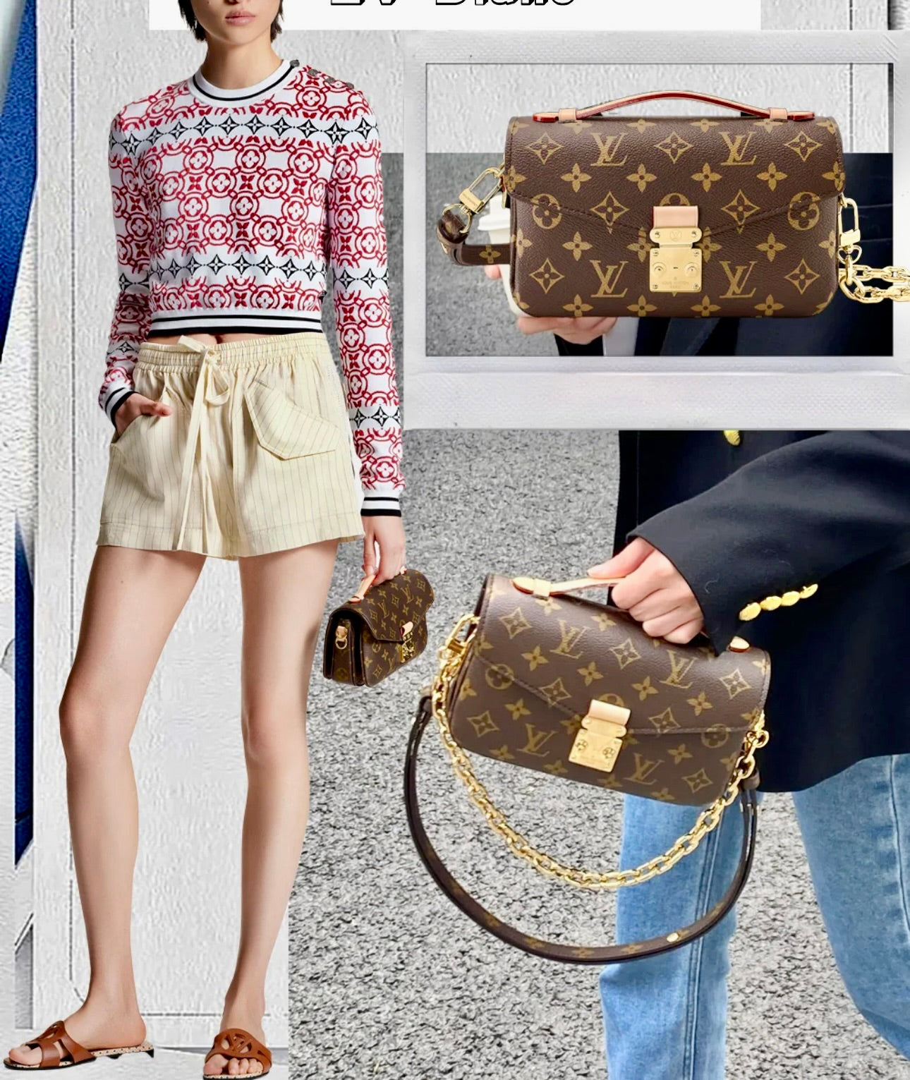 LV Pochette Métis East West 小郵差包/2200✨🉐91200