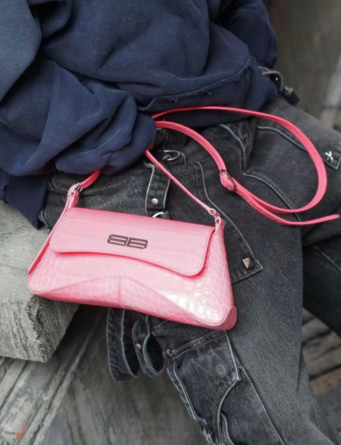 Balenciaga巴黎世家✨ XX Flap bag small 小款皮質單肩包💰