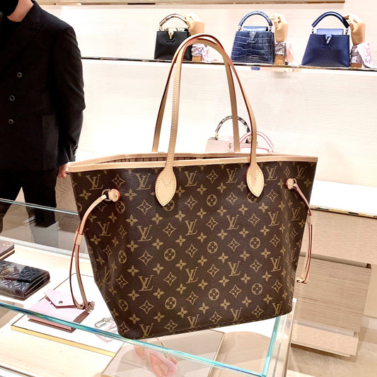 LV Neverfull MM 大款托特包/1410✨🉐60220