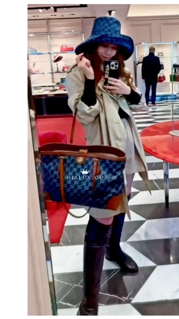 *@Gucci▪️Denim Ophidia 牛仔托特包/P850