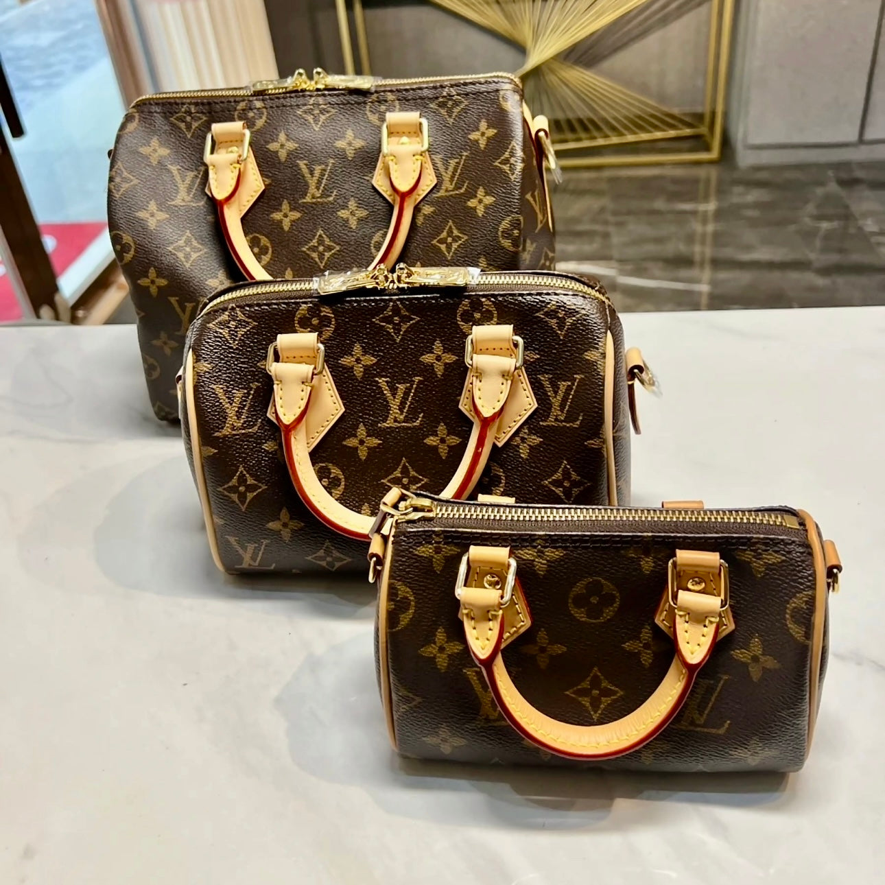 LV Speedy Bandoulière 25 背帶波士頓包/1420✨🉐60640
