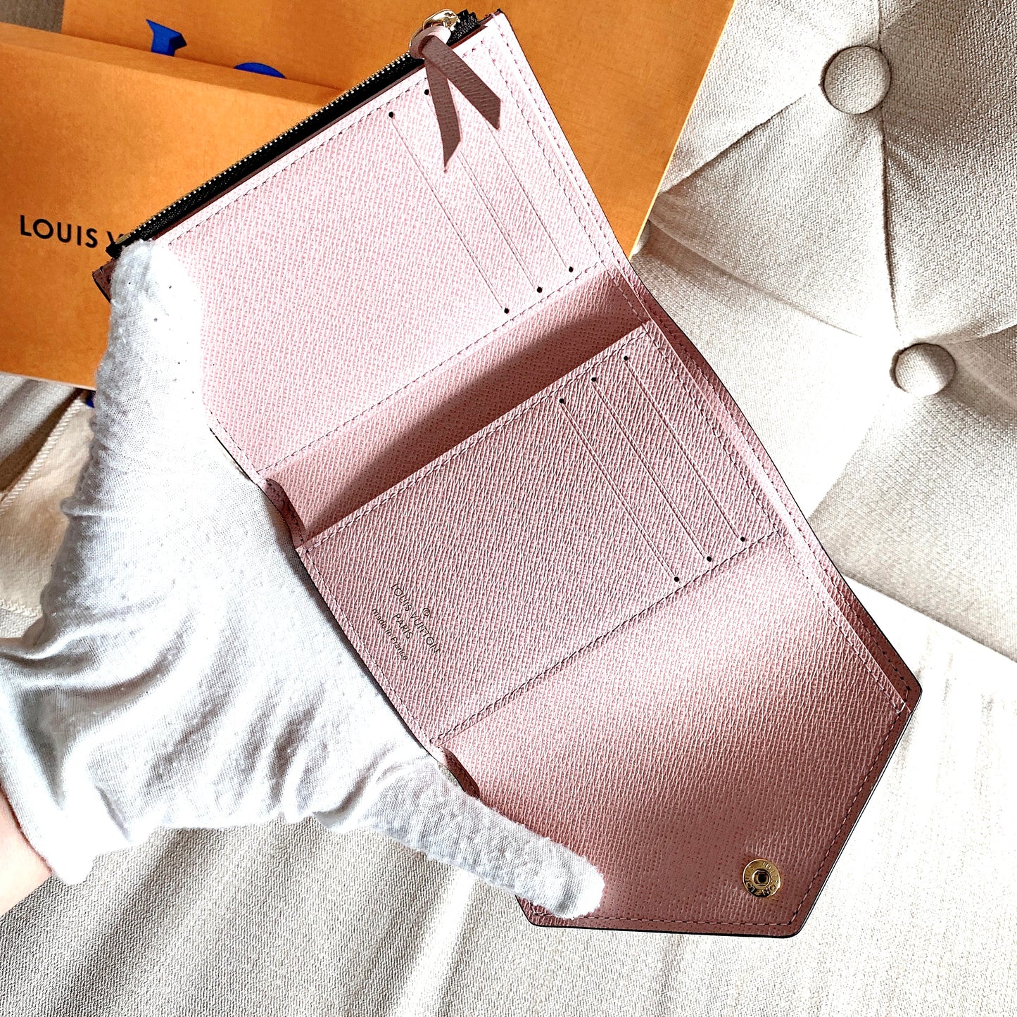 LV▪️Victorine 信封三折短夾/420✨🉐18640