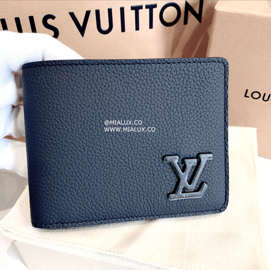 LV Multiple 男生款雙開短夾/540✨🉐23680