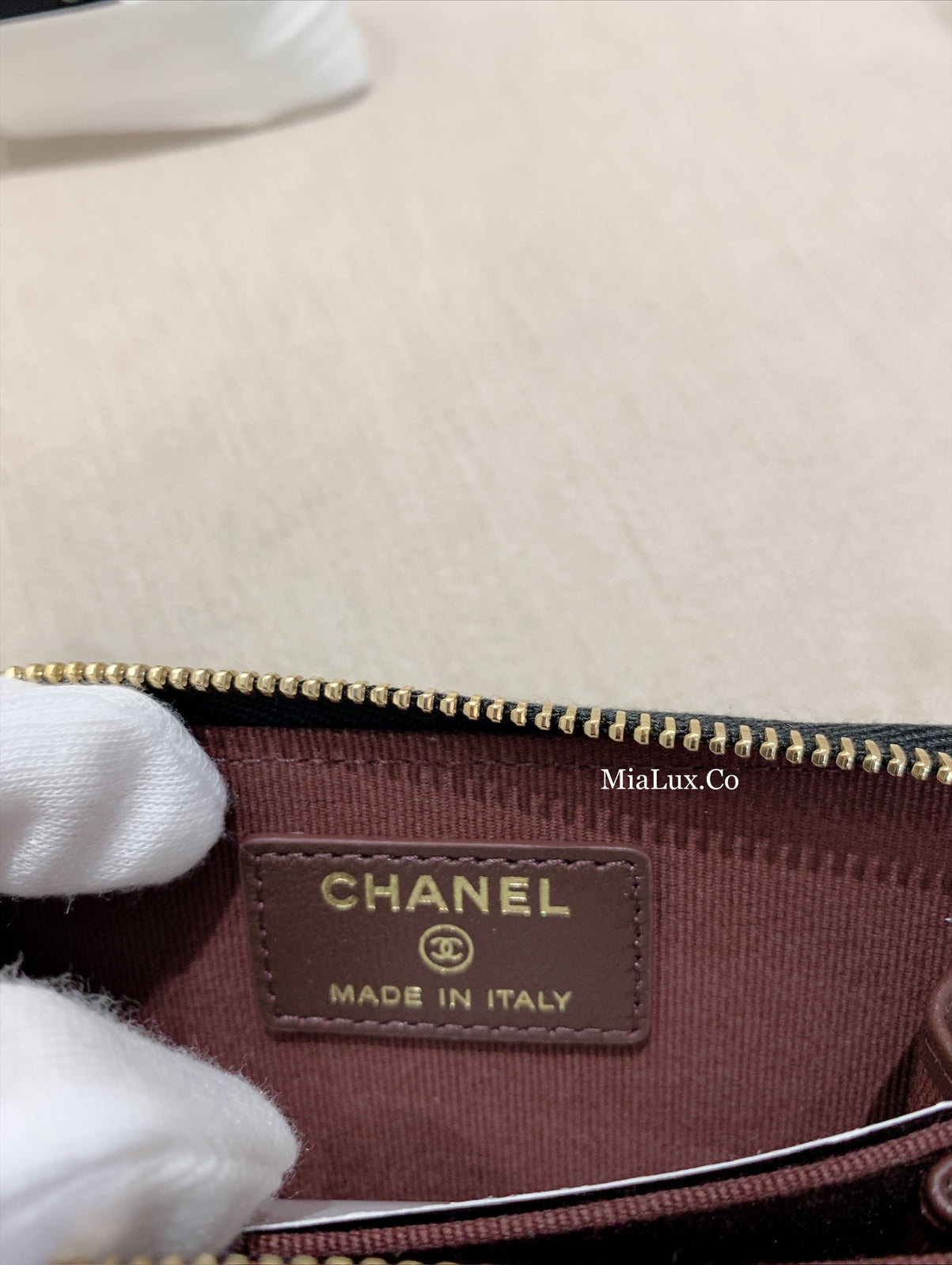 CHANEL▶︎✨| CLASSIC ZIPPED COIN PURSE 經典格紋拉鍊零錢包 AP0216 *£550