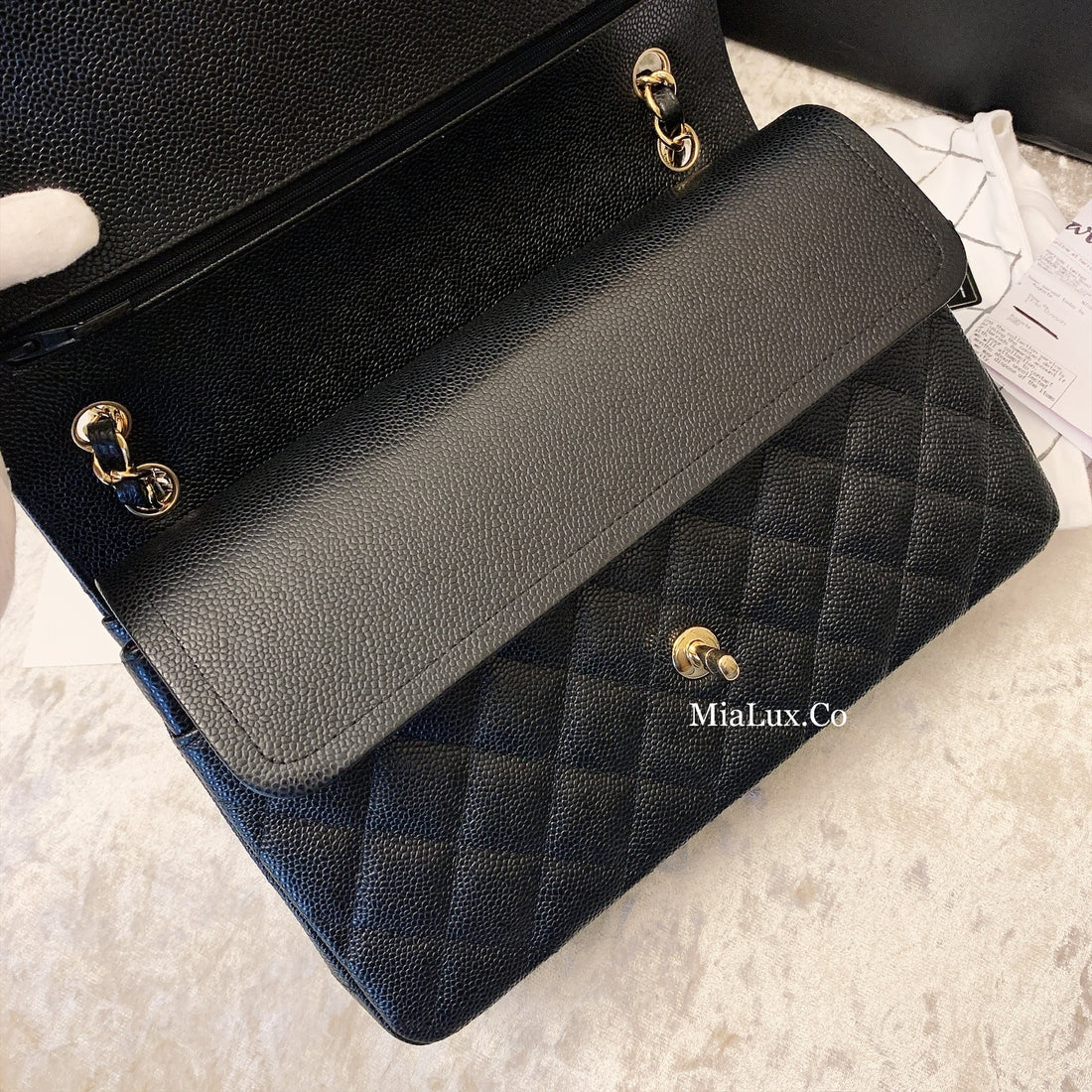 CHANEL✨| LARGE CLASSIC HANDBAG 大款經典CF翻蓋鏈包 A58600 *£9,240